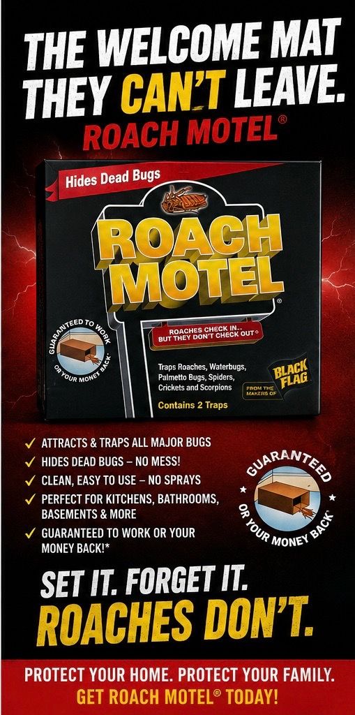 Black Flag 11020 Roach Motel Insect Trap