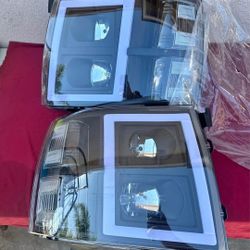 07-13 Chevy Silverado 1500 & HD Models LED Headlights Faros Calaveras Micas Luces