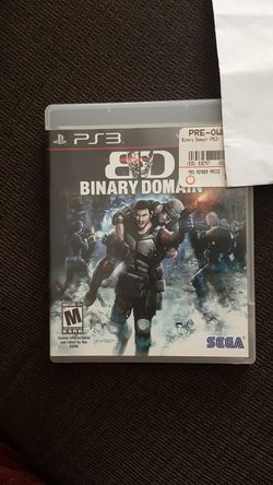 Binary Domain PS3