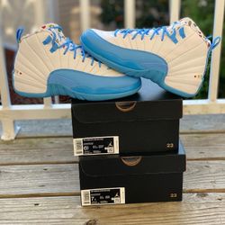 BRAND JORDAN 12 “EMOJI” FOR SALE!!! GS SIZES 6.5 & 7 $200