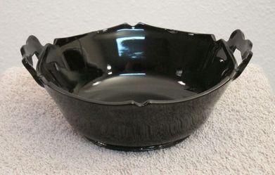 Black Amethyst handled bowl