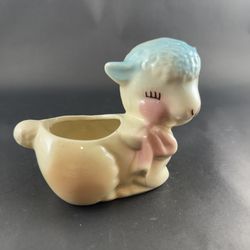 Shawnee Pottery Lamb Kitschy Planter 