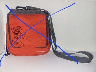 Red Mario 3DS Bag/Small Nintendo 3DS Or 2DS Holder