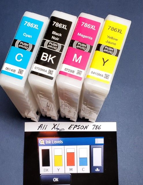 Epson #786 Cartridges