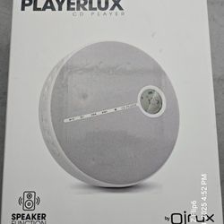 PLAYERLUX RECHARGABLE CD PLAYER