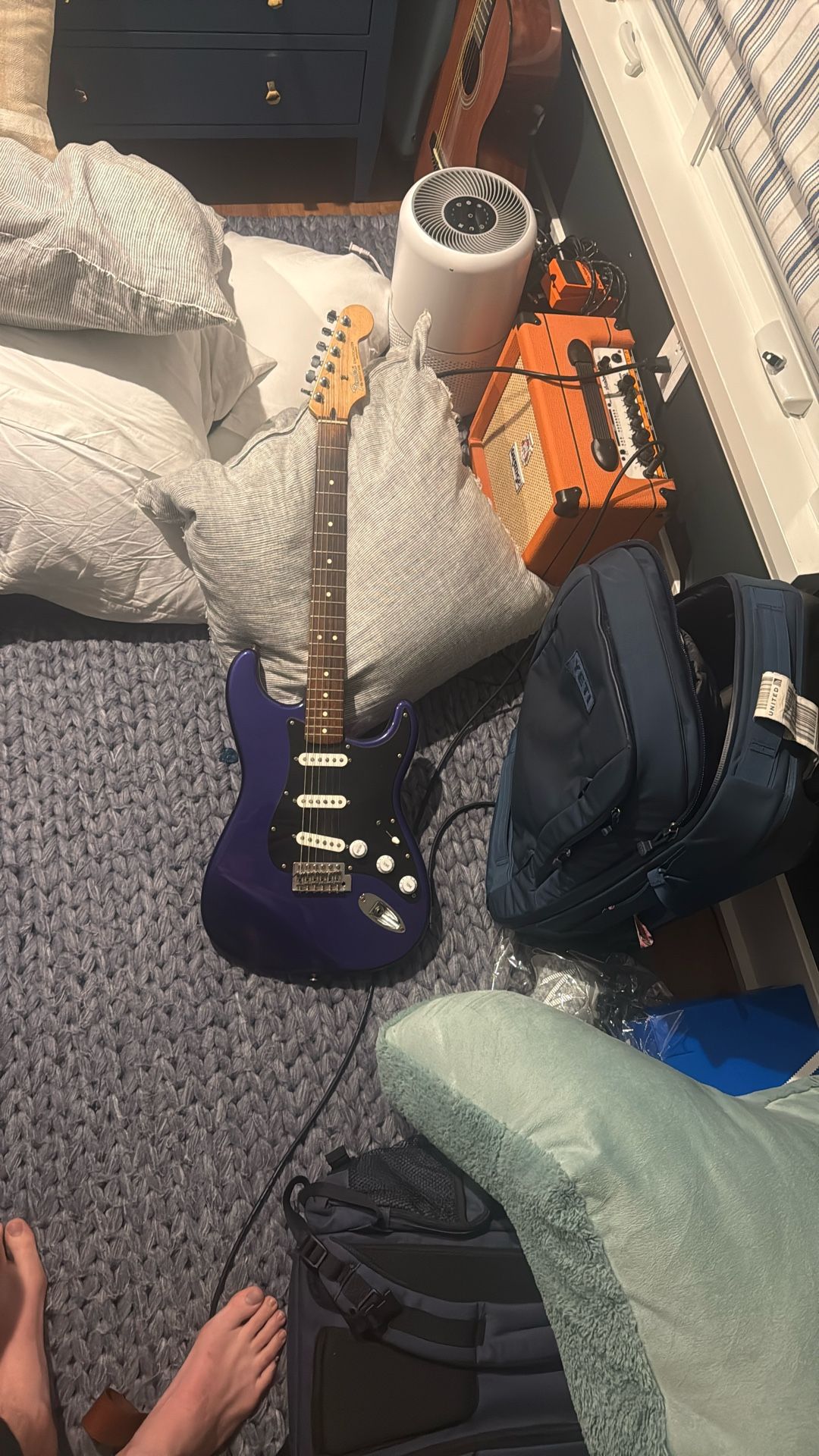 2000’s Dark Blue Fender Strat