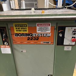  Maggi Line Boring Machine 22 spindles 0-90degree 230v 3phase 