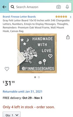 Letter board , customizable sign $19