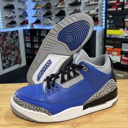 AIR JORDAN 3 RETRO “ROYAL” SIZE 9.5