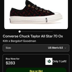 Shoes Converse BG  NIKE GOLD COBY 