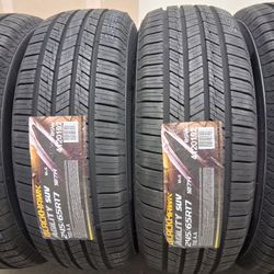 ( 4 TIRES  ) 245/65R17 BLACKHAWK 