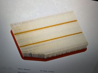 Chevrolet Silverado OEM engine air filter