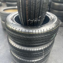 SET FOUR TIRES 215/55/17 MICHELIN GOOD USED 95%TREAD LIFE $300. 265/70/17,  265/70/18,275/70/18, 245/70/17, 225/70/16, 275/65/18, LT 245/75/16, MORE  for Sale in Anaheim, CA - OfferUp