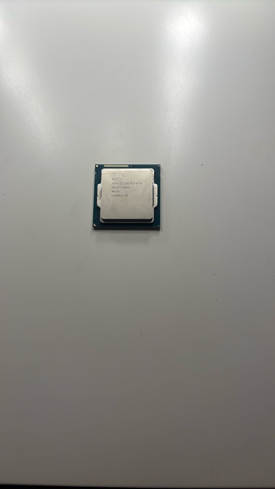 Intel core i7-4770 CPU 3.4Hz