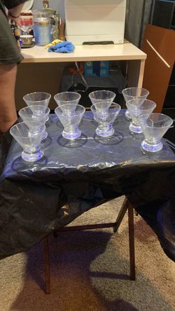Vintage grey goose glasses