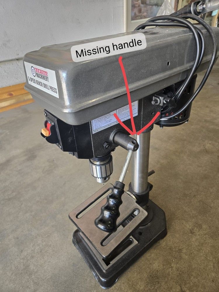 Used Assembly Machine. Missing Handles
