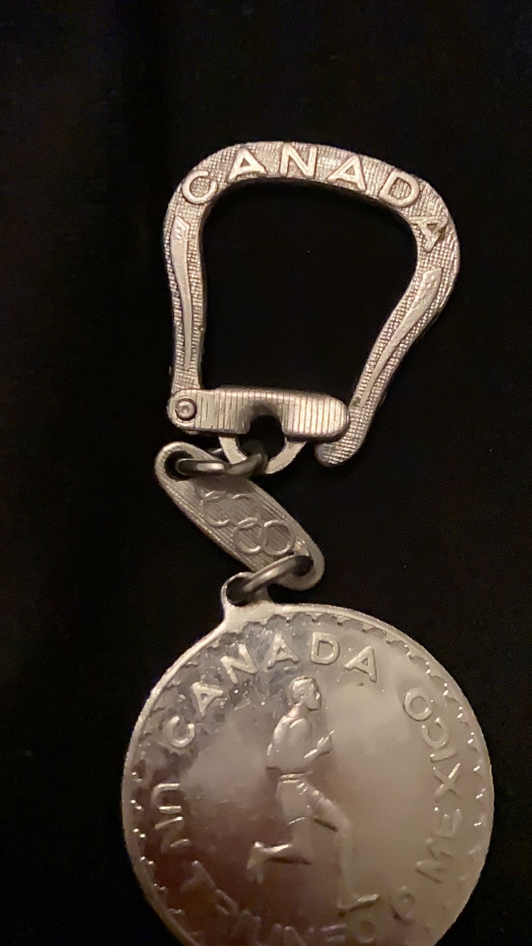 1968 Mexico Summer Olympics Medal Keychain