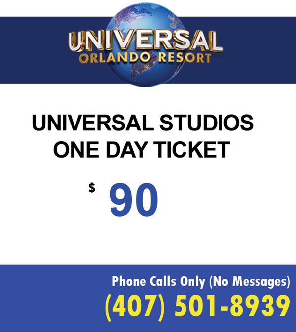 universal tickets