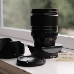 Fujifilm XF 18mm f1.4 LM WR Camera Lens