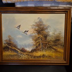 Antique Oil Painting 