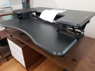 New adjustable height desktop desk tax included