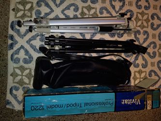 Two Tripods One Carrying Case