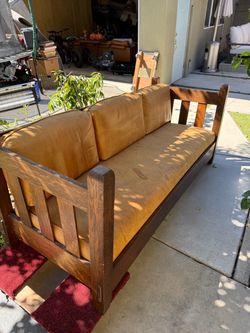 Free leather couch