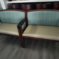 Office Lounge Two Seat By Kimball Furniture 