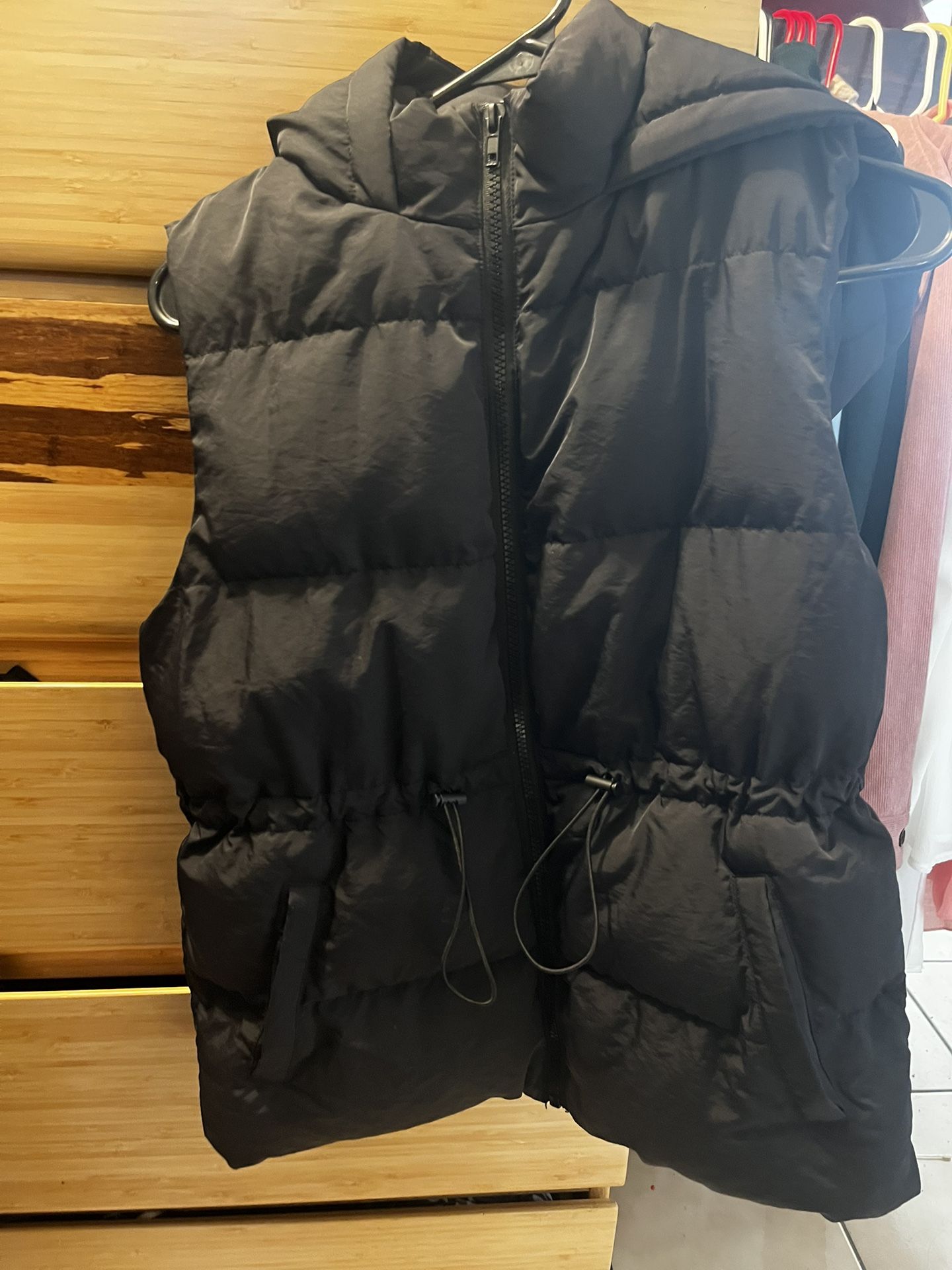 Shein Womens Vest With Hood