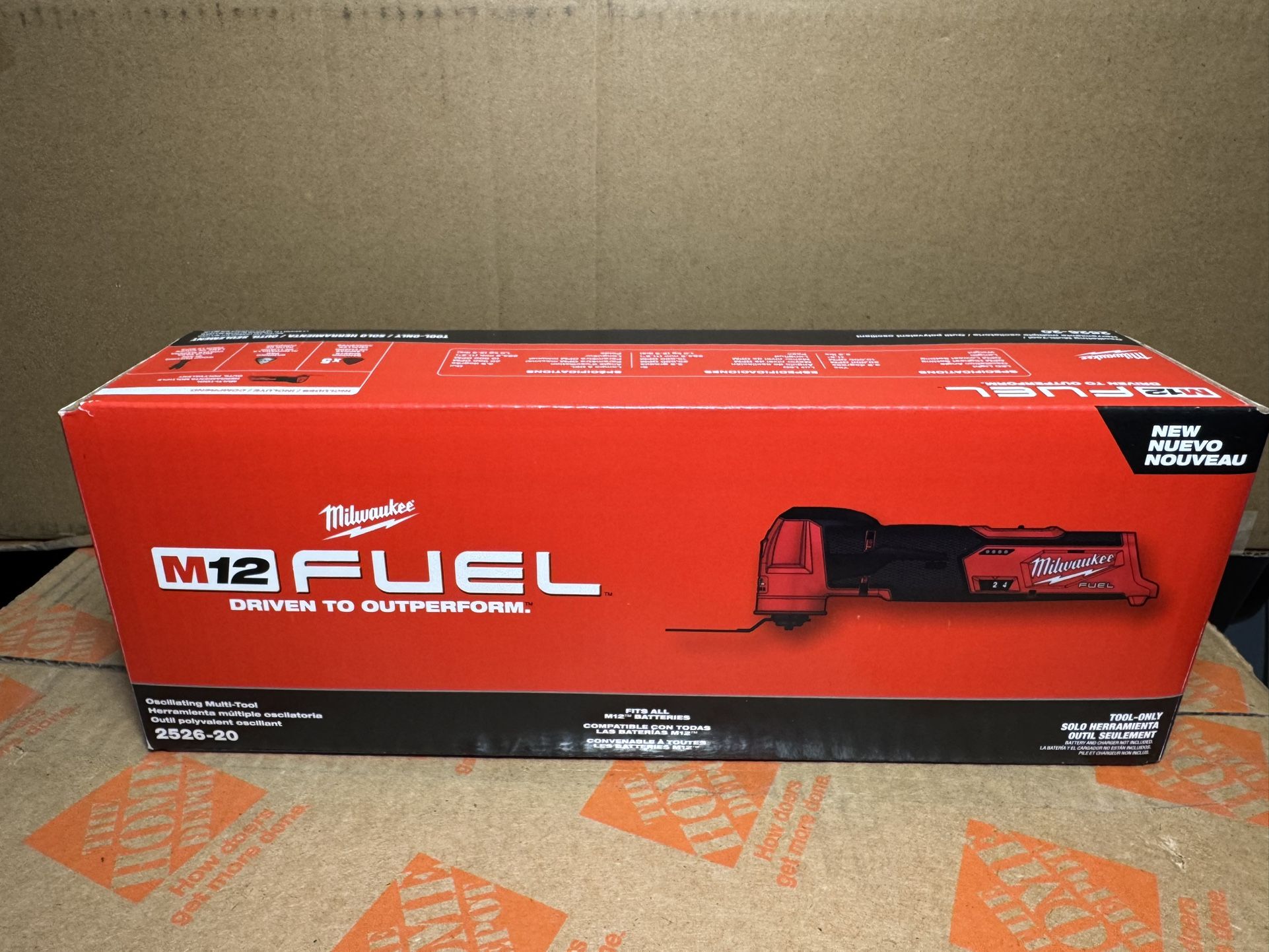 New Milwaukee M12 FUEL Oscillating Multi Tool (tool Only)