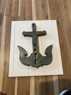 Anchor Wall Art! For Beach Or Nautical Theme; Children’s Bedroom