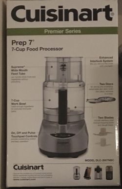 Cuisinart 7 Cup Food Processor New