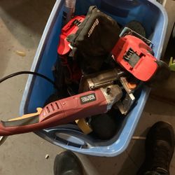 Box Of Sanding Tools