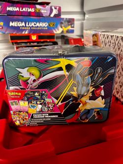 Pokemon TCG Collector Mega Evolution Treasure Lunch Box Tin