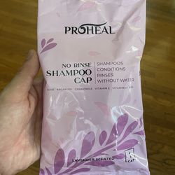 No rinse Shampoo Caps