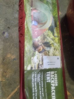 1 person tent