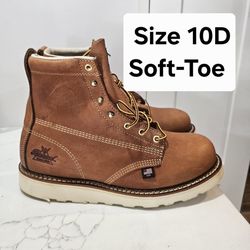 Thorogood Soft Toe Work Boots Size 10