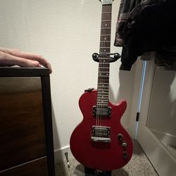 Epiphone Special 1 Model Maroon Electric Guitar W/ Strap & Guitar Stand