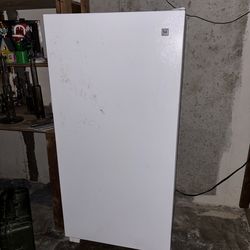 White standing Freezer
