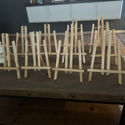Mini Easels Wood