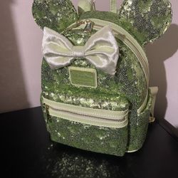 Disney Parks Loungefly Tikerbell Mickey Ears Backpack