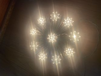 9 Point LED Star 🌟 Plug in Light, can be a Christmas Tree Topper