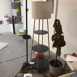 Lamp With shelves 