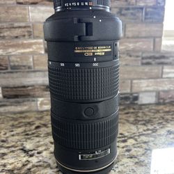 Nikon lens: AF-S Nikkor 80-200mm 2.8 D