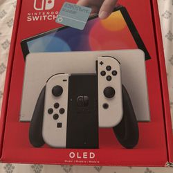 Nintendo Switch OLED - White with 128GB microSD Card