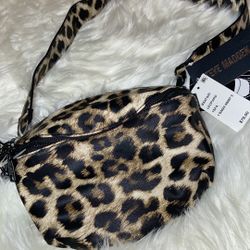Steve Madden Women’s Safari Belt Bag (Leopard)