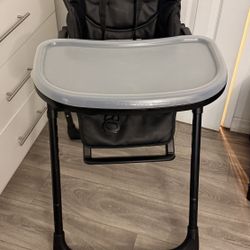 Jeep Classic Convertible High Chair - Black