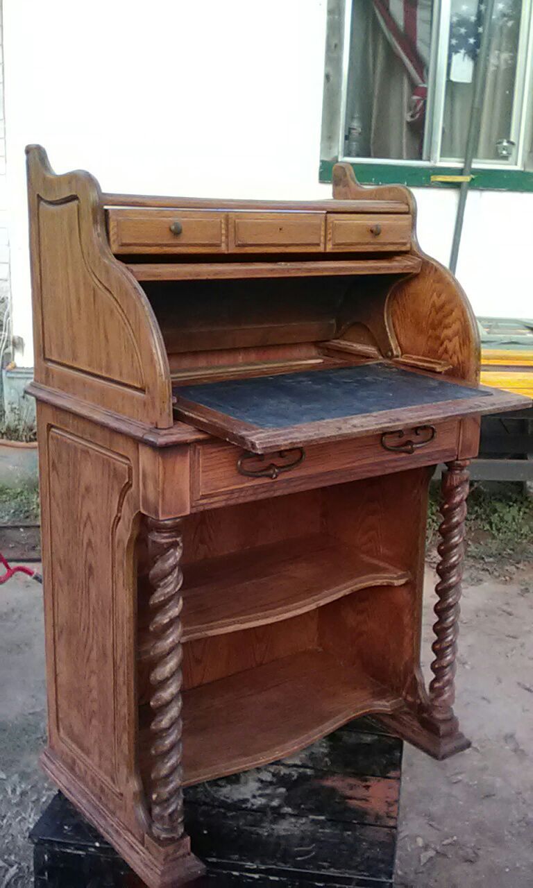 Vintage national mt airy secretary desk