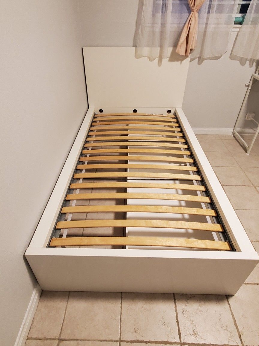 Ikea Malm Twin Bed w/ 2 Storage Drawers