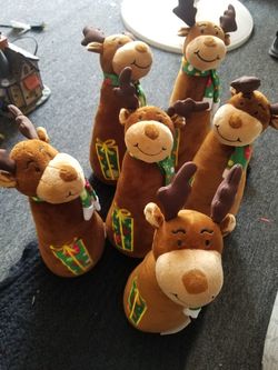 Deer christmas decor